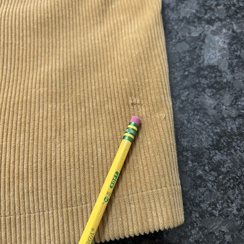 VTG Sears The Country Coat Corduroy Overcoat  Men’s 46 Tall Flannel Lined Jacket - Picture 11 of 24