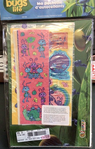 Disney A Bugs Life My Sticker Tote By Sandylion Brand New Sticker Booklet 2001? - Picture 3 of 6