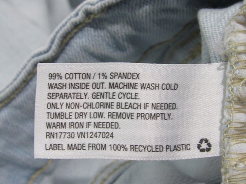 Women's Super-High Rise Distressed Mom Jeans Size 00 - Wild Fable Light Wash NEW - Picture 5 of 6