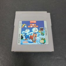 Snow Brothers (Nintendo Game Boy, 1991) Authentic Original Capcom Tested
