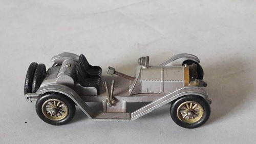 1913 Mercer Raceabout - # 7 - Silver - Matchbox - Picture 3 of 5