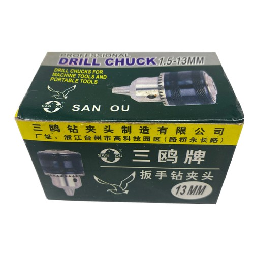 Portabrocas con eje, 1-13 mm San Qu nuevo en caja - Imagen 1 de 9