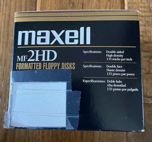 Maxell Disketten 30er-Pack hohe Dichte IBM PC formatiert MF2HD 3,5" Micro - Bild 5 von 8