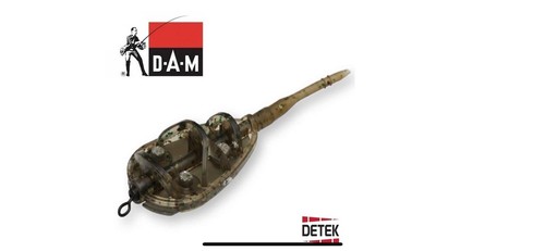 10 alimentadores de método plano DAM Detek 15 g lote de trabajo en línea método de coincidencia de carpas cebo diez - Imagen 17 de 24