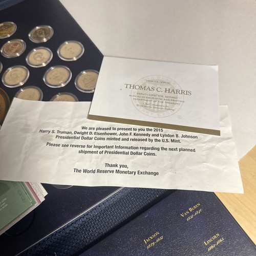 World Reserve Monetary Exchange U.S. Presidential Dollars - 39 Coins Total - Picture 8 of 9