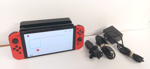 #34 Nintendo Switch OLED Konsole (HEG-001, 64GB) voll funktionsfähig - Kostenloser Versand!