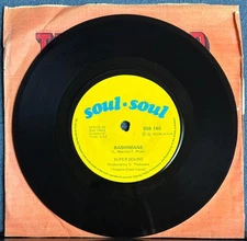SOUTH AFRICA 45~SUPER SOUND~BASHIMANE / MADUDA LEDITSHONGA~1979 SOUL SOUL 7~HEAR