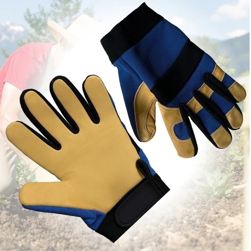 Guantes de Trabajo Mecánico Lavables Seguridad Protección de Manos Guante Pesado Trabajo de Jardinería - Imagen 7 de 7