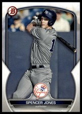 2023 Bowman Draft #BD-196 Spencer Jones