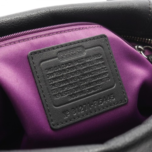 Coach Ashley Leder Umhängetasche Handtasche, Damen, schwarz, F15445 - Bild 4 von 12