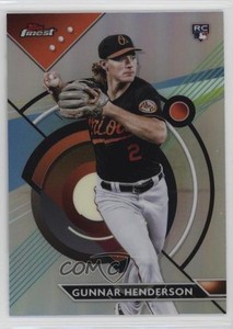 2023 Topps Finest Refractor Gunnar Henderson #100 Rookie RC