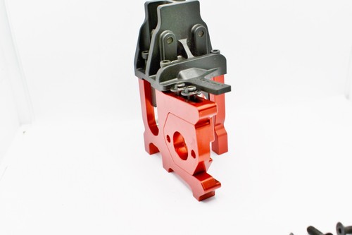 ARRMA Kraton 6s EXB V6 Red Aluminum Motor Mount Clipless Body Mounts FX3620 - Picture 5 of 8