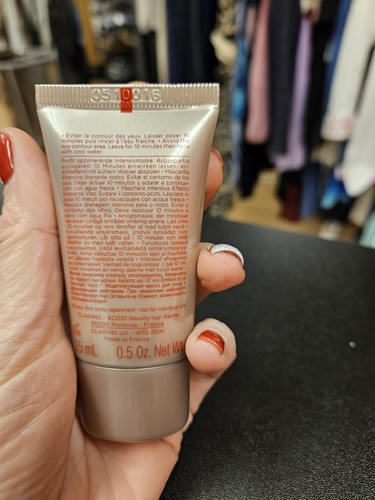 NIB & SEALED Clarins V Facial Intensive Lift Affine Masque Brightens, 15ml - Picture 3 of 9