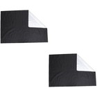  2 Count Gardine Abdunkelnd Verdunkelnd Blackout -Vorhänge Verdunkelungsvorhang