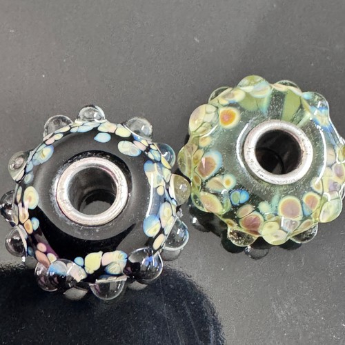 (Juego de 2) Cuentas Trollbeads Florence TGLBE-10250 y cuentas raras Milan TGLBE-10247 - Imagen 8 de 8