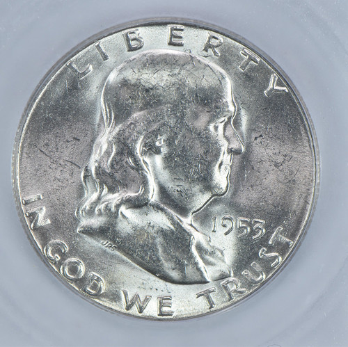 1953-S Franklin Half Dollar MS64 ICG - Bild 3 von 5