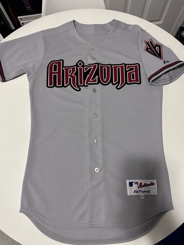 Majestic Authentic Arizona Diamondbacks road jersey sz 40 Medium - Picture 1 of 11