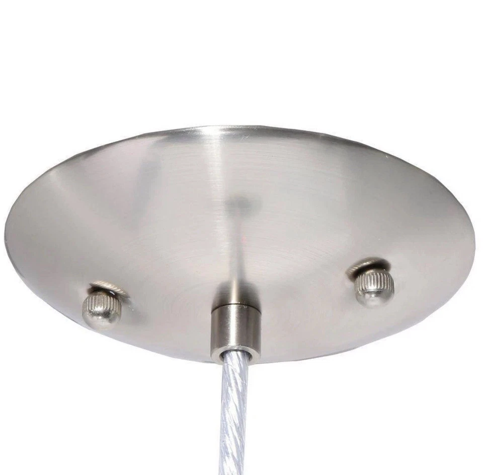 Eglo Crash 1 Light Matte Nickel Hanging Ceiling Pendant 20599A - Image 4 of 4