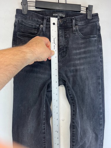 J. Crew Mercantile Jeans - Damen 26 - schwarz/dunkelgrau - Mid Rise Skinny (4391) - Bild 9 von 19