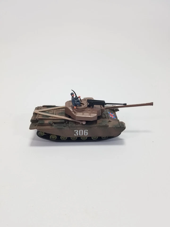 Juguete de hojalata HO 1:83 Diecast Centurion MK III tanque británico WT 306 excelente estado Foto 3 de 4