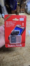 SanDisk 8GB microSDHC UHS-I Card with Adapter  USB 2.0 Reader No Micro Card 