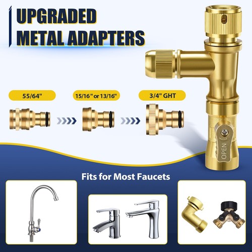 Gravel Vacuum for Aquarium Water Changer Fish Tank Cleaning Tools, Siphon Uni... - Picture 3 of 7