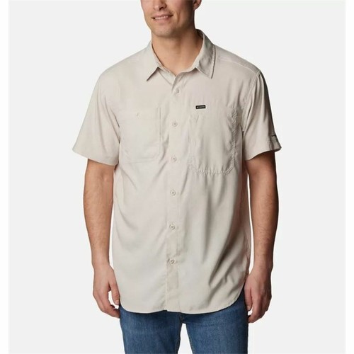 Camiseta de Manga Corta Hombre Columbia Silver Ridge™ Utility Beige - Imagen 1 de 6