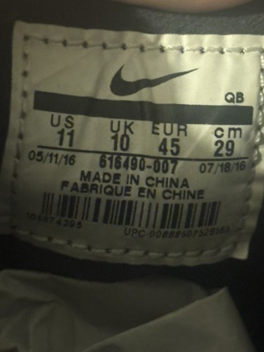 Nike SB Stefan Janoski Black Leather 616490-007 GREAT CONDITION! - Picture 14 of 14