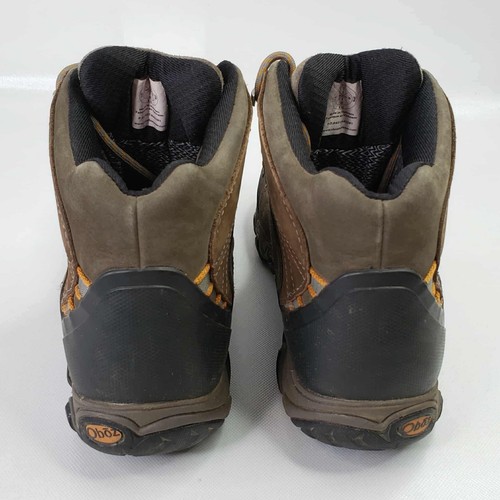 Oboz Bridger Mid Hiking Boots Men’s Size 10 Waterproof Brown Leather B-Dry - Picture 3 of 8