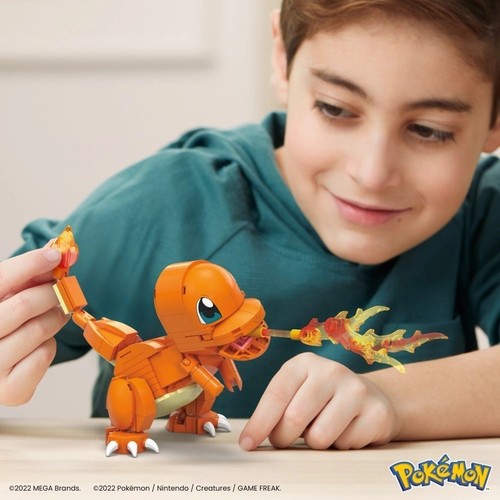 887961834598 Blocks Mega Pokemon Charmander Mega Bloks - Afbeelding 3 van 5