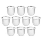 10 Stück Teekannenfilter, wiederverwendbare Teefilter, kleine Tee-Ei,