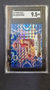 2024 Panini Mosaic - NFL Debut Jayden Daniels #272 Reactive Blue Prizm SGC 9.5