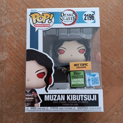 Funko Pop! Anime Demon Slayer 2026 ECCC  MUZAN KIBUTSUJI (Metallic) #2196