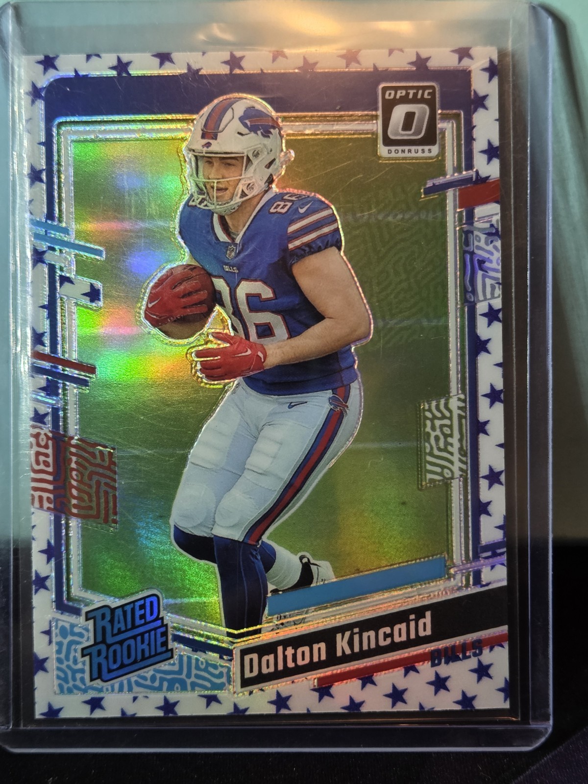 DALTON KINCAID RC - 2023 Panini Donruss Optic - STARS PRIZM - ROOKIE #211 💥 