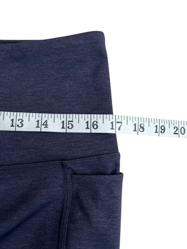 Tuff Athletics XL Damen lila Stretch Pull On sportliche Knöchel Leggings Taschen - Bild 5 von 6