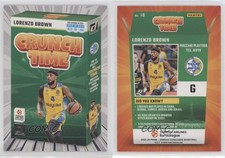 2023-24 Panini Donruss EuroLeague Crunch Time Lorenzo Brown #18
