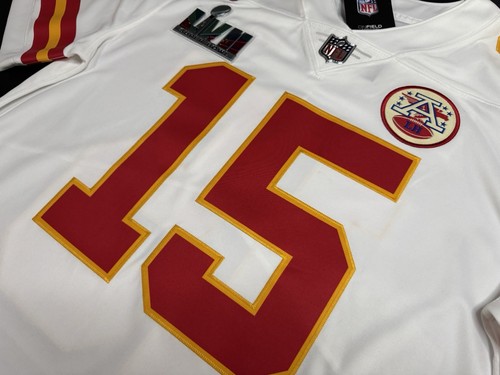 Large Mahomes #15 Vapor Limited Jersey Super Bowl LVII 57 Stitched Chiefs - Picture 7 of 14