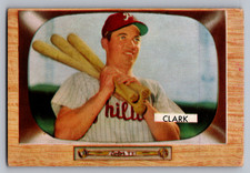1955 BOWMAN #41 MEL CLARK PHILLIES