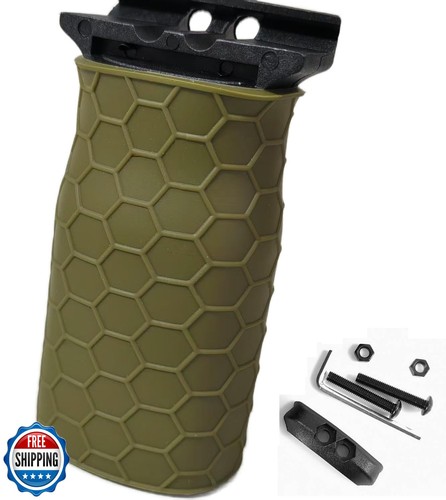 Universal Tactical Rubber Rifle Grip Sleeve Ergonomic Anti Slip Hex Grip Glove - Bild 5 von 5