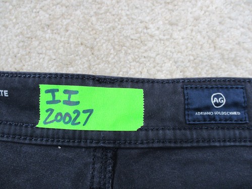 Pantalones de mezclilla AG Adriano Goldschmied para hombre 38 azul oscuro graduado a medida 38x28 - Imagen 7 de 16