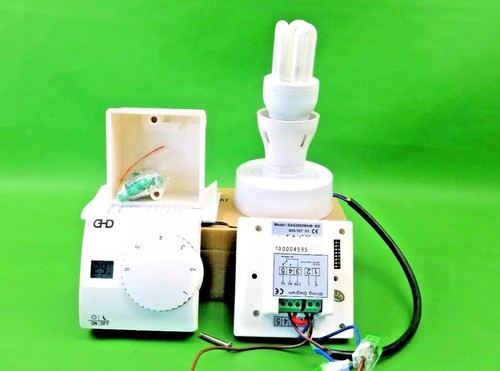 Saswell SAS816WHB-0-RF Wireless Hot Water Underfloor Heating Room Thermostat - Picture 4 of 11