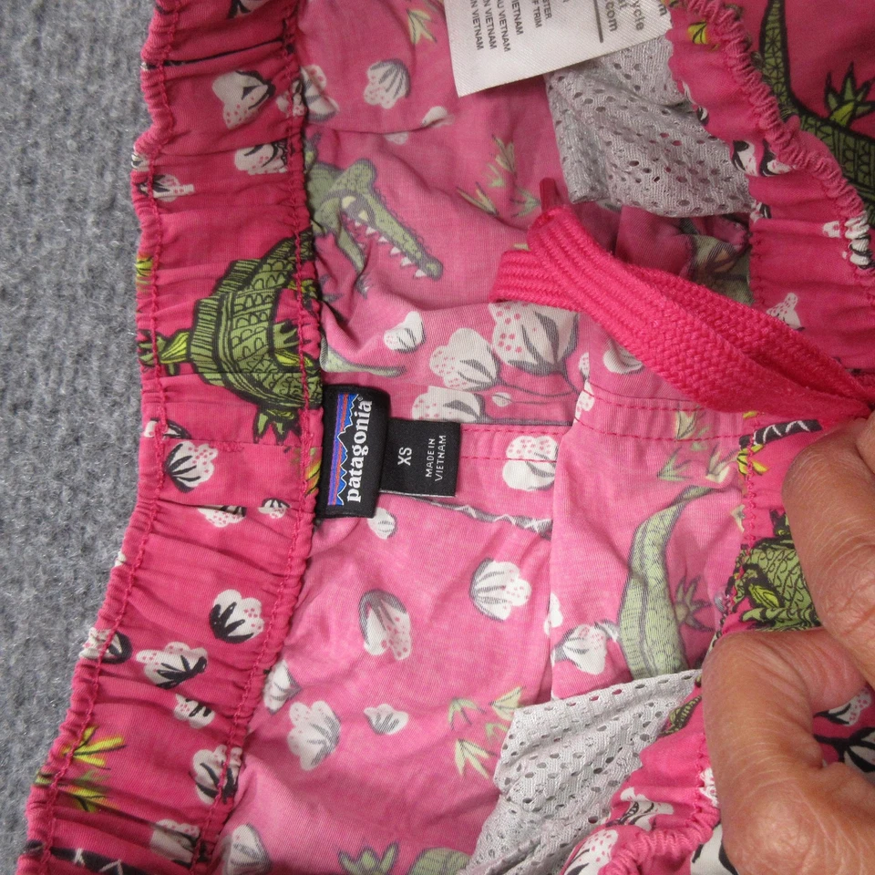 Pantalones Cortos Patagonia Para Mujer XS Caimán Floral Bañador Boardshort Secado Rápido Foto 3 de 4