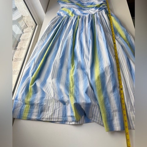 Nuevo con etiquetas Maxi Vestido Anthropologie Cuello Cuadrado Cintura Caída Talla XL - Imagen 12 de 16