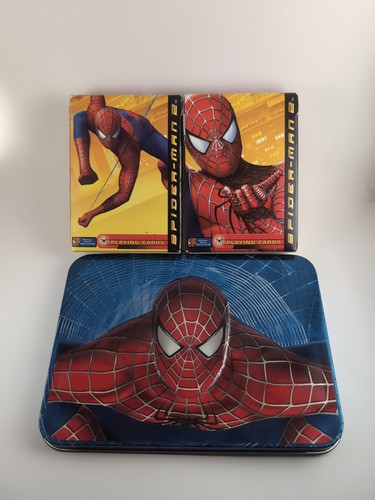 Barajas de cartas Spider-Man 2 2004 con lata de coleccionistas - Imagen 3 de 7