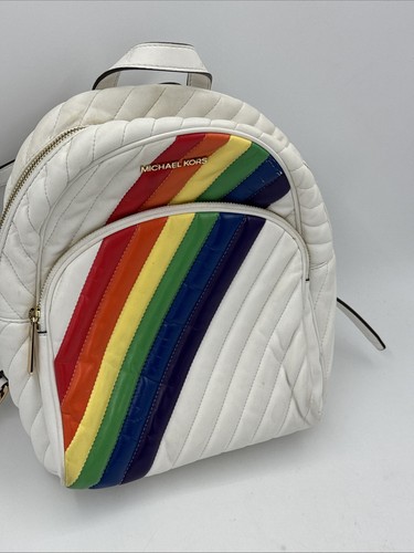 Mochila ABBEY Rainbow Collection Michaels Kors Vegana Imitación Mediana - Imagen 2 de 8