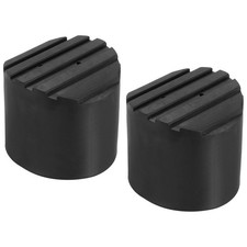 2Pcs Ladder Non Slip Feet 3.7"/95mm Round Foot Cushion for Protection
