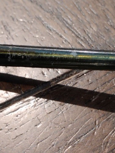 VINTAGE AOM DUNKELGRÜNE HORNRAND SCHUTZBRILLE 6 3/4 - Bild 4 von 12