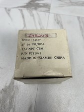 Ametek 2" 160PSI/KPA 1/4NPT CBM 164334 P781642 Air Pressure Gauge AU-2457-FK