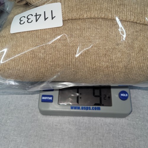 Orvis Jacques de Loux Cashmere Duster Cardigan Long Open Front Medium Vintage - Bild 12 von 12