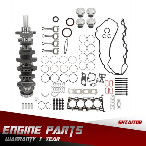 Engine Rebuild Kit - Crankshaft & Conrods & Pistons Gasket For Hyundai G4KJ 2.4L - Picture 1 of 14